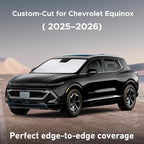 Windshield Sunshade Compatible for Chevrolet Equinox 2025 2026, Sun Visor for Front Windshield & Window Sun Shade Cover, UV Heat Blocker & Protector, Car Accessories