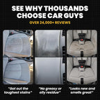 CAR GUYS Interior Car Cleaner for Tough Stains | Stain Remover for Car Seats, Carpet, Upholstery, & Leather | 18 Oz Kit with Microfiber Towel