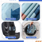 Car Seat Towel Covers with Storage Bag Seat Post Workout Sweat Cover Washable Non Slip for Car Towel for Dog Pet Workout Outdoor Sport Activities(Sasquatch)