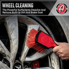 Adam's Polishes Wheel & Tire Cleaner (16oz, Pack of 2) - Professional All in One Tire & Wheel Cleaner Car Wash Well Cleaning Spray for Car Detailing, Safe On Most Rim Finishes