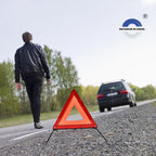 Safety Triangles for Emergency Use, Road Side Triangle Reflectors, Warning Triangle with Case for Vehicles Breakdown(3 Packs)