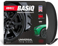 BASiQ Universal Styling Trim - 26 Feet, 6 Colors, Flat Design, Easy to Apply with Premium 3M Tape - Versatile Rim Styling and Color Accent for Cars, Trucks, SUVs - Black