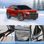 2026 Upgrade Windshield Cover for Ice and Snow for 2019-2026 Chevrolet Blazer, 2-Layer Oxford Fabric Car Windshield Cover Protector for Blazer Chevy, Winter Car Accessories for Rain, Dust(71"x47")