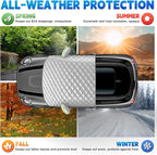 Custom Fit Windshield Snow Cover for Mini Cooper – 6-Layer Frost Guard with Mirror Covers & Secure Steel Hooks – Automotive Windshield Snow Covers