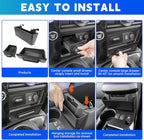 Console Organizer Tray Fits for 2014-2024 Toyota 4Runner Center Console Hanging Dashboard Screen Drawer Armrest Storage Box Compatible with 4Runner Interior Accessories (Drawer+Hanging)
