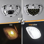 LED Interior Light Panel Roof Dome Lighting Upgraded Accessory Compatible with Ram 3500 Ford F150 Expedition Explorer Taurus Explorer Sport Trac Lincoln Aviator, 6000K White Reading Light