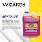 Car Wash - Super Concentrated Car Wash Soap - No Salt Biodegradable Car Wash Soap With Thick Foam - Exterior Care Products For Marine Use - Foam Cannon Soap For Car Washing Supplies - 1 Gallon