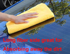 Professional Grade Microfiber Towels for Car, 16" x 24", 6 Pack, 440 GSM