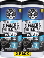 Canister Wipes - Total Interior Cleaner & Protectant, Great For Cars, Trucks, SUVs, RVs, & More (60 Ct)