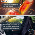 Car Seat Towel Cover, 2pcs Universal Front Seat Protector for Cars, SUVs and Trucks, Sweat Towel Car Seat Cover for Gym, Yoga, Swimming, Pets and Family Travel