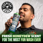 CWS_110_16 Honeydew Snow Foam Car Wash Soap (Works with Foam Cannons, Foam Guns or Bucket Washes) Safe for Cars, Trucks, Motorcycles, RVs & More, 16 fl oz, Honeydew Scent
