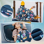 2 Pack Car Seat Towel Covers Athletic Running Towel Performance Microfiber Post Workout Sweat Washable Cover Non Slip for Seat Outdoor Sport (National Park)