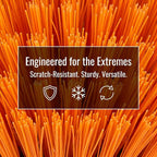 A 27-inch Car Snow Removal Brush and ice Scraper Featuring a Two-in-one Detachable Design and an Ergonomic Foam Handle is Suitable for Sedan Truck and SUV Models