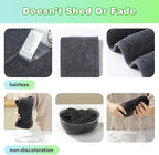 Microfiber Towels for Cars, 2 Pack 35.4" x 23.6" Car Drying Towel, Dark Gray Reusable Car Towel, Quick Drying Car Microfiber Cleaning Cloth for RVs, SUVs, Trucks