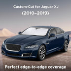 Windshield Sunshade Compatible for Jaguar XJ 2010-2017 2018 2019, Sun Visor for Front Windshield & Window Sun Shade Cover, UV Heat Blocker & Protector, Car Accessories