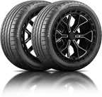 Set of 2 (Two) UN33 275/55R20 117V XL High Performance All Season Passenger Tire 275/55/20 HP Radial Mud Snow Car Tires -Includes Three-year Road Hazard Warranty (Tire Only)