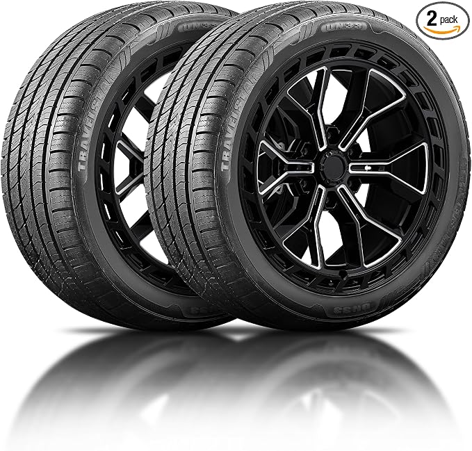 Set of 2 (Two) UN33 225/50R18 95V High Performance All Season Passenger Tires 225/50/18 HP Radial Mud Snow Car Tires -Includes Three-year Road Hazard Warranty (Tire Only)