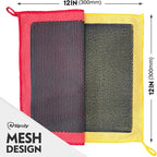 Clay Decontamination Towel 2pack- Professional Detail Products - Proven Cleaning & Release of Paint Contaminants; Increase Wax & Sealant Bond; Enhance Paint Gloss & Color; Fine Grade (12x12”)