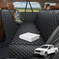 Dog Car Seat Cover for Pets 100% Waterproof Seat Cover Hammock 600D Heavy Duty Scratch Proof Nonslip Durable Soft Back Seat Covers for Cars Trucks and SUVs