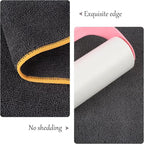 Super Absorbent Microfiber Bath Towel for Dogs and Cats - 30 x 50 Inch, Dark-Gray, Suitable for Small, Medium, Large Pets