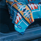 Athletic Running Towel, Full-Sized, Car Seat Cover - Performance Microfiber (Bohemian Nomad Noises)