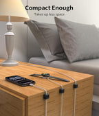 9 Pack Magnetic Cable Clips Cord Organizer,Desk Cable Management Accessories,Cord Clips,Adhesive USB Wire Holder Keeper Organizer for Home Office Desk Phone Car Wall Desktop Nightstand cable organizer