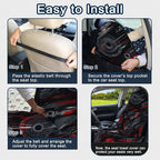 Car Seat Towel Cover 2 Pack for Front Seats, Sweat Absorbent Car Seat Protector with Non-Slip Backing, Waterproof Towel Car Seat Covers for Runners, Gym, Swimming, Beach, Pets, Cyber Motion