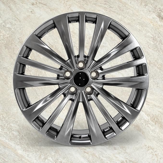 New 20'' x 8" Aluminum Alloy Wheel Rim Compatible with 2020-2022 Toyota Highlander, Factory Replacement Rim, Direct Fit, OEM Design Replacement Rim