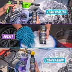 HydroSuds Ceramic Shine High Foaming Car Wash Soap (Works with Foam Cannons, Foam Guns or Bucket Washes) For Cars, Trucks, Motorcycles, RVs & More, 32 fl oz, Berry Scent - CWS21232