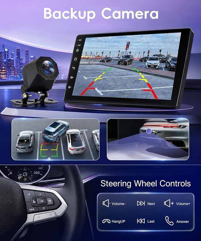 4G+64G Android 15 Car Stereo for Toyota Corolla 2009-2013, 9" IPS Touch Screen Car Radio with Wireless Carplay Android Auto GPS/32 EQ/Bluetooth 5.0/5Ghz WiFi/AHD Backup Camera/SWC