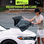 Drying Towel for Car Detailing, 1500 GSM Ultra Super Absorbent, 24"x36" XL Soft Microfiber Towels for Cars, Twisted-Loop & Streak Free Microfiber Towels for Cars, Trucks, SUVs