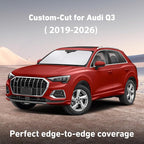 Windshield Sunshade Compatible for Audi Q3 2019-2024 2025 2026, Sun Visor for Front Windshield & Window Sun Shade Cover, UV Heat Blocker & Protector, Car Accessories