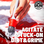 All in the Details Exterior Detailing Brushes - 3-Piece Soft Scratch-Free Brushes for Wheels, Bumpers, Grilles, Badging & Tight Exterior Gaps on Cars, Trucks, SUVs & More