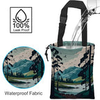 Car Trash Can Waterproof Garbage Bag Hanging for Car Back Seat