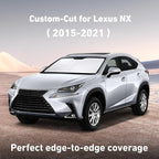 Windshield Sunshade Compatible for Lexus NX 2015-2019 2020 2021, Sun Visor for Front Windshield & Window Sun Shade Cover, UV Heat Blocker & Protector, Car Accessories