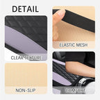Patchwork Leather Center Console Covers for Cars,Upgraded Arm Rest Cover for Car with Side Storage Pocket for Car Seat Organizer,Middle Console Cover Stylish Car Decoration (Taro Purple)
