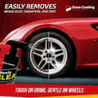 Wheely Clean - Professional Wheel Cleaner Spray - Ready-to-Use Tire Cleaner and Rim Cleaner - Suitable for Aluminum, Chrome, or Clear-Coated Wheels - Removes Brake Dust - 16 oz