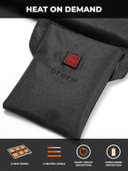 Heated Seat Cushion with Battery Pack, Foldable USB Heated Seat Cover Pads for Office Chair, Stadium, Camping