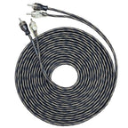 ECK4v2, 4 Gauge Amp Kit - Complete Amplifier Install Wiring - 2500W