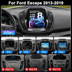 8Core 4G+64G Car Radio for Ford Escape 2013-2019: CarPlay Android Auto | Upgrade Android 15 9.7" Touchscreen Stereo, BT, WiFi 6, GPS, AM, FM, RDS, 36EQ, SWC, 1080P Backup Camera