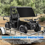 600D UTV Windshield Snow Cover Compatible with CFMOTO UFORCE 1000/1000 XL 2019-2026 Full Size, Transport Windshield Protector for Ice and Snow