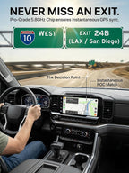2-in-1 Wireless CarPlay Android Auto Adapter, 5.8GHz Wireless Adapter for Factory Wired CarPlay/Android Auto Cars, USB-A/USB-C, Mini Compact Design