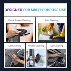 8-Pack Microfiber Car Towels – Super Absorbent, Large Drying Towels for Cars (600 GSM, 16" x 12")