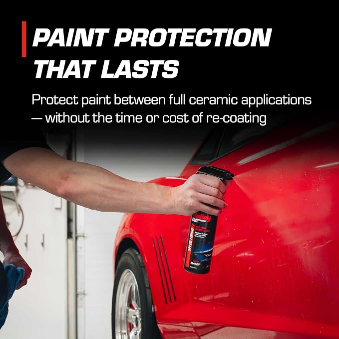 Speed Finish - Ceramic Detailing Spray - High-Performance Car Care, Fast Acting, Quick Drying - Spray on Any Vehicle Surface to Repel Water and Protect Paint - 16 oz. (2 Pack)