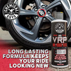 VRP Vinyl, Rubber, and Plastic Dressing - Tire Dressing, Non-Greasy, Dry-to-the-Touch Shine for Tires, Trim, and More, Safe for Cars, Trucks, SUVs, RVs & More - 128 oz