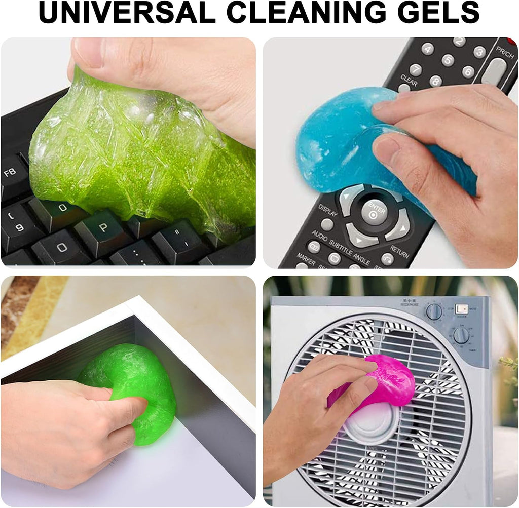 Interior Cleaning Gel (4-Pack) — Universal Detailing Kit