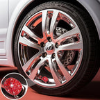 8PCS Bling Crystal Diamond Tire Stem Valve Caps, Dustproof Car Wheel Tire Valve Caps Universal Tire Valve Stem Covers for Cars, SUV, Trucks, Bikes, Motorcycles, Bicycles (Red)