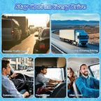 Instant Cooling Car Seat Cover Front Seat with Vibration | Ventilated Car Seat Cushion, Anti Sweat Cooling Pad, 5 Quiet Turbo Fans, For Cars SUV Truck, Hot Summer Driving