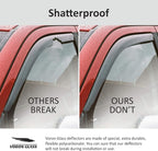 Voron Glass in-Channel Extra Durable Rain Guards for Toyota Sienna 2021-2026, Window Deflectors, Vent Window Visors, 4 Pieces - 200422