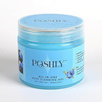Car Cleaning Gel Putty | Reusable Dust Cleaning Slime for Air Vents, Dashboard, Cup Holders, Keyboard & AC Vent Cleaner | Non-Sticky No Residue Gel (Blueberry Fresh Scent)